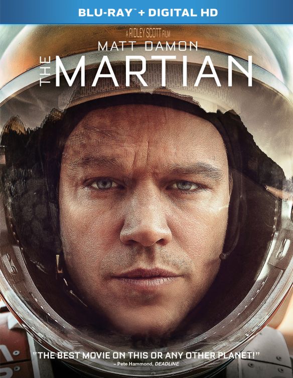  The Martian [Includes Digital Copy] [Blu-ray] [2015]