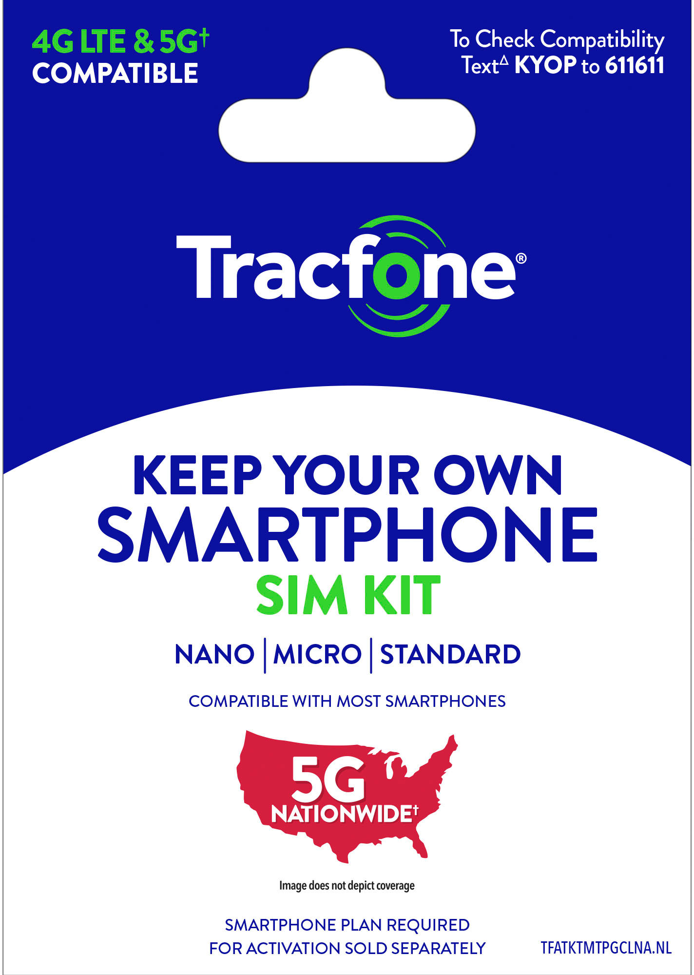 Tracfone Keep Your Own Phone Sim Card Kit Ebay