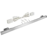 JennAir - 30" Flush Install Trim Kit for Select Jenn-Air Electric Microwave/Oven Combinations - Stainless steel - Angle_Zoom