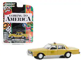 Greenlight - 1981 Chevrolet Impala Taxi "Coming to America" (1988) Movie "Hollywood Series" Release 39 1/64 - Yellow