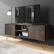 Left. Simpli Home - Hunter SOLID MANGO WOOD 60 inch Wide Industrial TV Media Stand in Ebony For TVs up to 65 inches - Ebony.