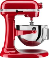 KitchenAid - Pro 5™ Plus 5 Quart Bowl-Lift Stand Mixer - Empire Red - Angle_Zoom