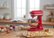 Alt View Zoom 1. KitchenAid - Professional 5 Plus Series 5 Quart Bowl-Lift Stand Mixer - KV25G0XER - Empire Red.