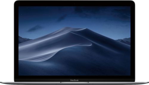 Apple - MacBook® - 12" Display - Intel Core M3 - 8GB Memory - 256GB Flash Storage (Latest Model) - Space Gray