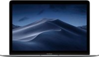 Front Zoom. Apple - MacBook® - 12" Display - Intel Core M3 - 8GB Memory - 256GB Flash Storage (Latest Model) - Space Gray.