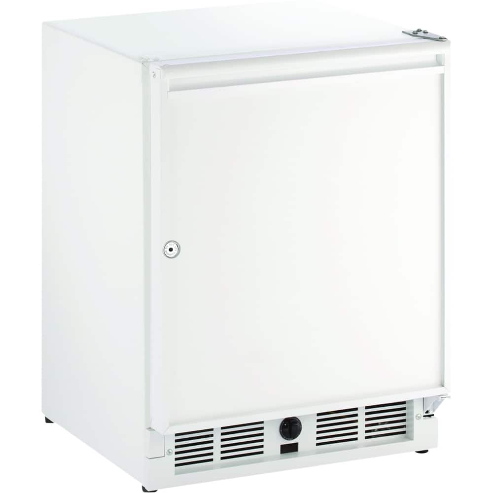 U-Line - ADA Series 3.3 Cu. Ft. Mini Fridge - White - Angle_Zoom