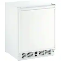 U-Line - ADA Series 3.3 Cu. Ft. Mini Fridge - White - Angle_Zoom