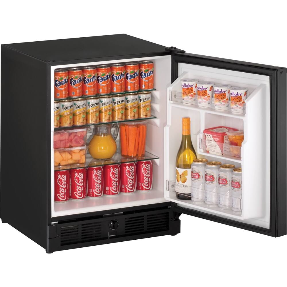 Alt View 11. U-Line - ADA Series 3.3 Cu. Ft. Mini Fridge - Black.