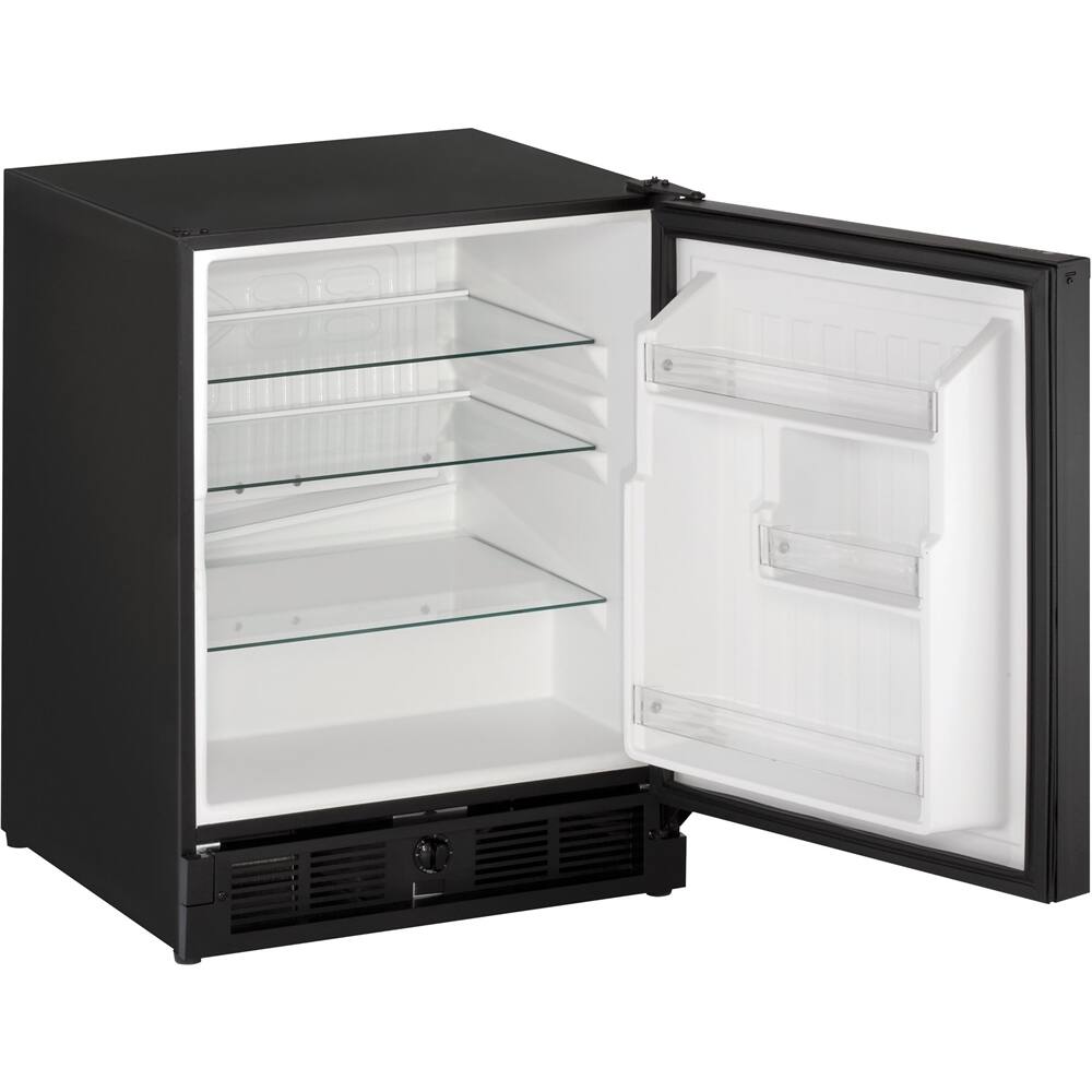 Left. U-Line - ADA Series 3.3 Cu. Ft. Mini Fridge - Black.