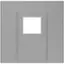 Alt View 12. Thermador - Roofplate for Select Thermador Blowers - Gray.
