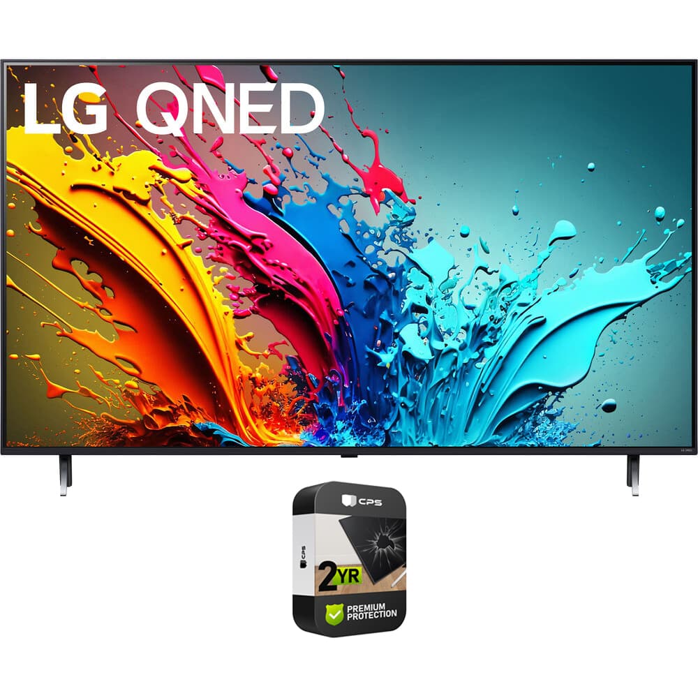 LG - 65" Class QNED85T Series LED 4K HDR Smart Quantum Dot NanoCell TV (2024) + 2 Year Extended Warranty Protection Bundle
