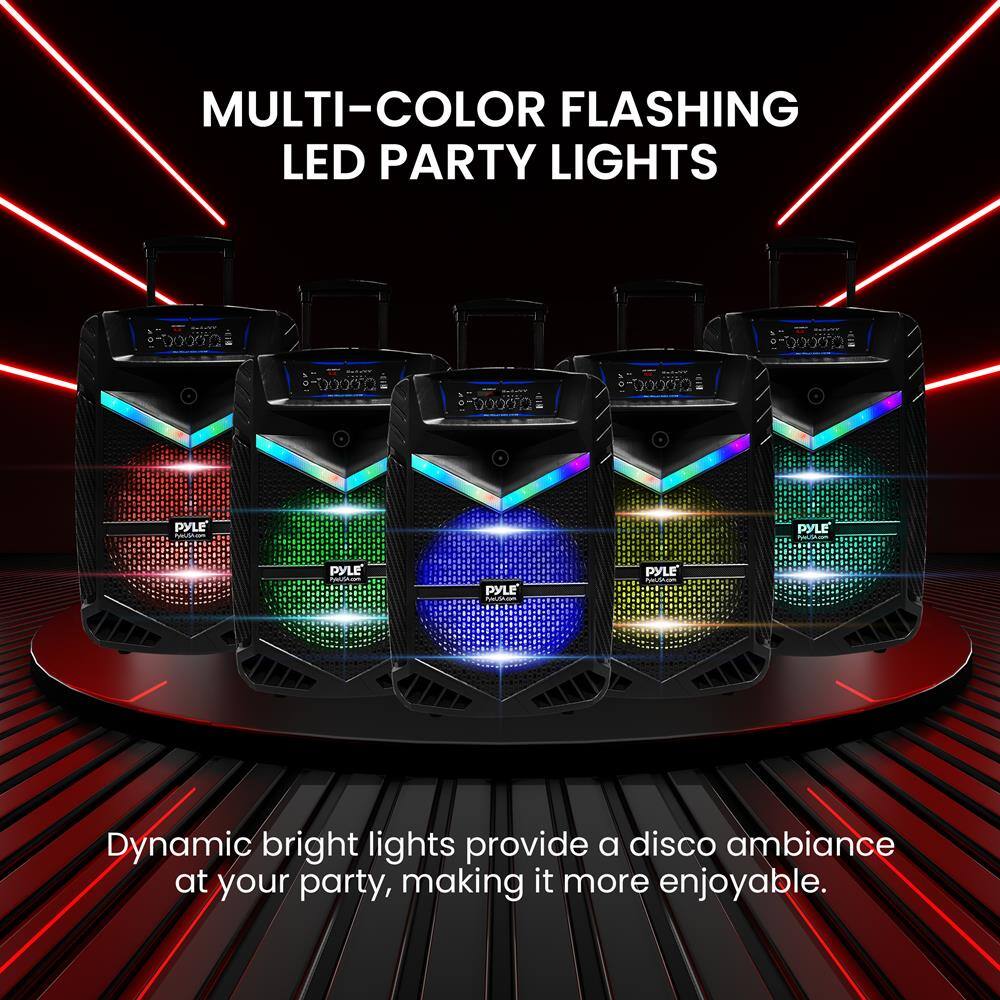 MULTI-COLOR FLASHING LED PARTY LIGHTS

Dynamic bright lights provide a disco ambiance at your party, making it more enjoyable.