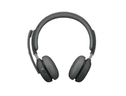 Logitech - Zone Wireless 2 Headset Teams Version with Receiver - Graphite - Front_Zoom