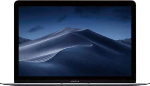Apple - Macbook® - 12" Display - Intel Core i5 - 8GB Memory - 512GB Flash Storage (Latest Model) - Space Gray - Larger Front
