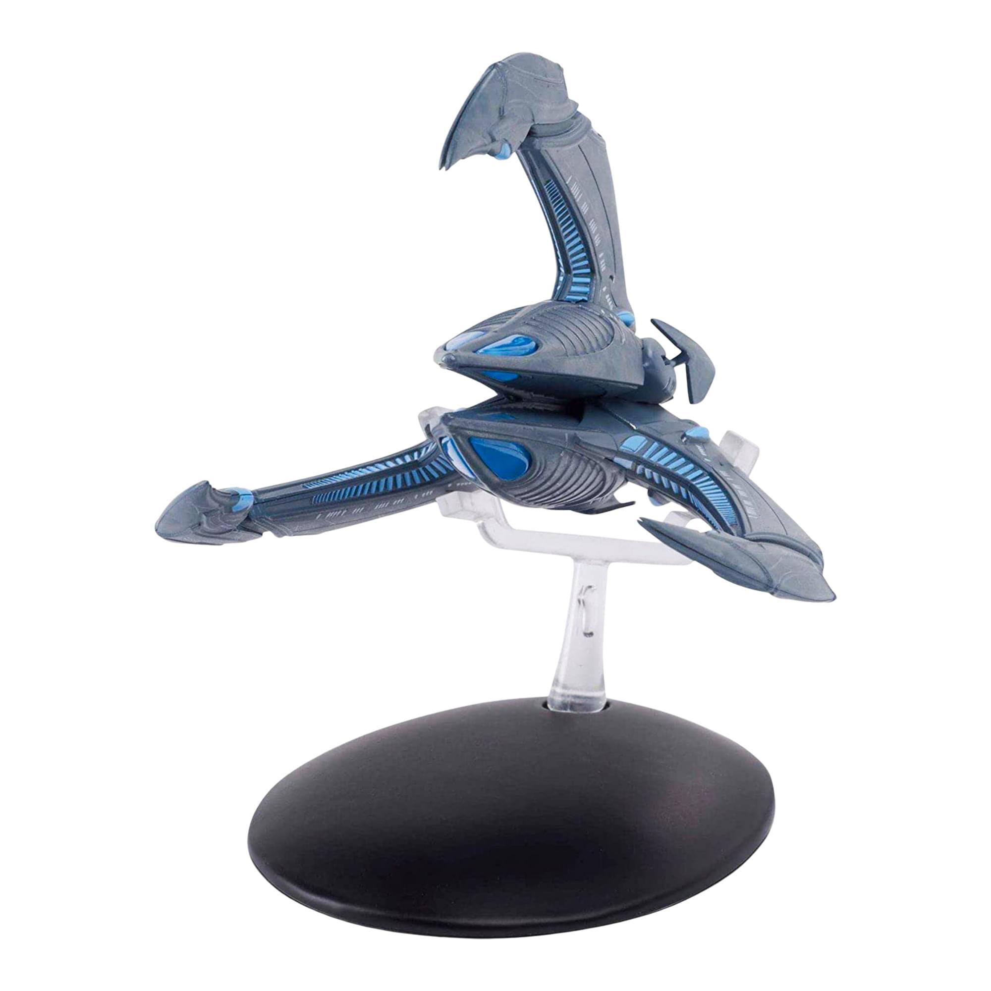 Alt View 4. Eaglemoss - Eaglemoss Star Trek Starship Replica | Xindi Insectoid Ship - Blue.
