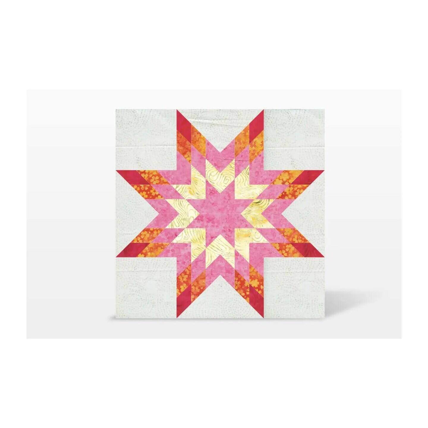 Alt View 2. AccuQuilt - GO! Prairie Star-14 Finished Die - Multicolor.