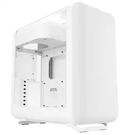 HYTE - X50 Modern Performance ATX Mid-Tower PC Gaming Case - Snow White