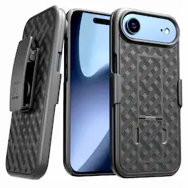 RomeTech - Shell Holster Combo Case for Apple iPhone 17 Air - Black
