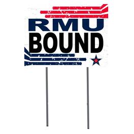 Jardine - Robert Morris Colonials 18" x 24" Bound Yard Sign - White