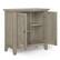 Alt View 11. Simpli Home - Amherst Low Storage Cabinet - Distressed grey.
