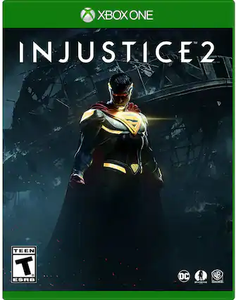 XBOX ONE INJUSTICE 2 TEEN T. 30 ESRB DC WB NO CRM GAMES - T (Teen 13+)
