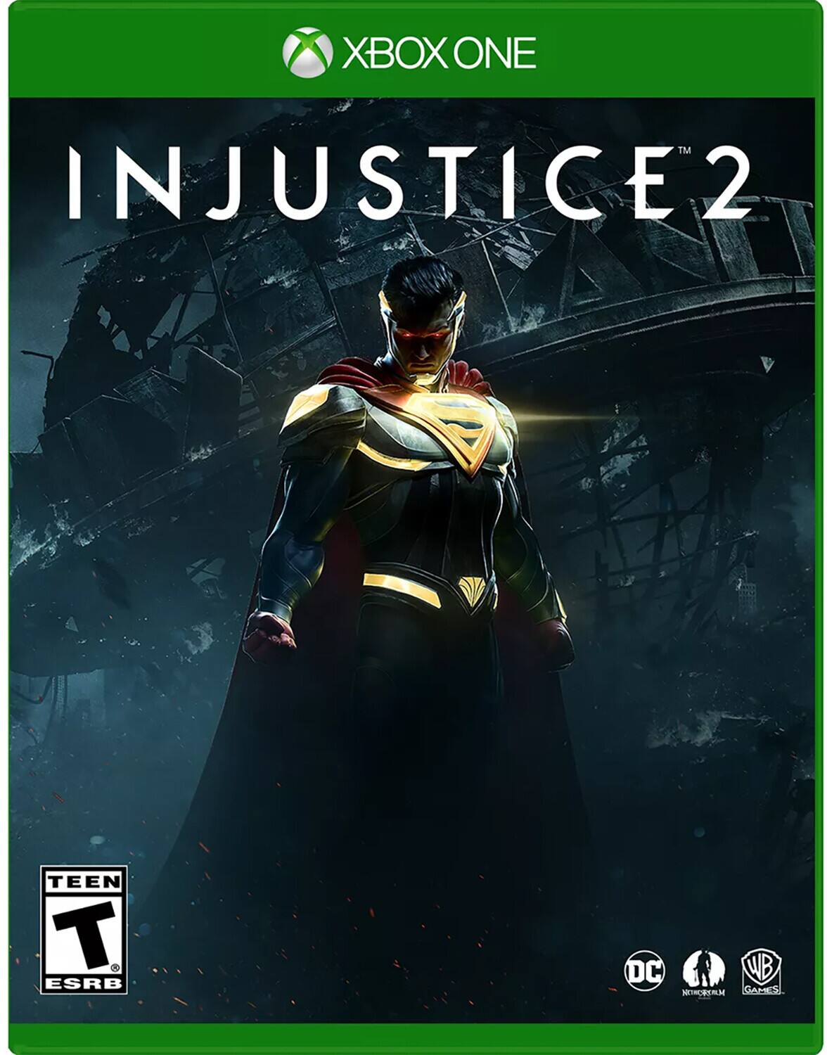 XBOX ONE INJUSTICE 2 TEEN T. 30 ESRB DC WB NO CRM GAMES - T (Teen 13+)