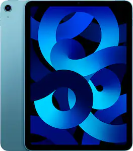 Certified Refurbished - Apple 10.9-Inch iPad Air - (5th Generation) (2022) Wi-Fi + Cellular - 256GB - Blue (Unlocked)