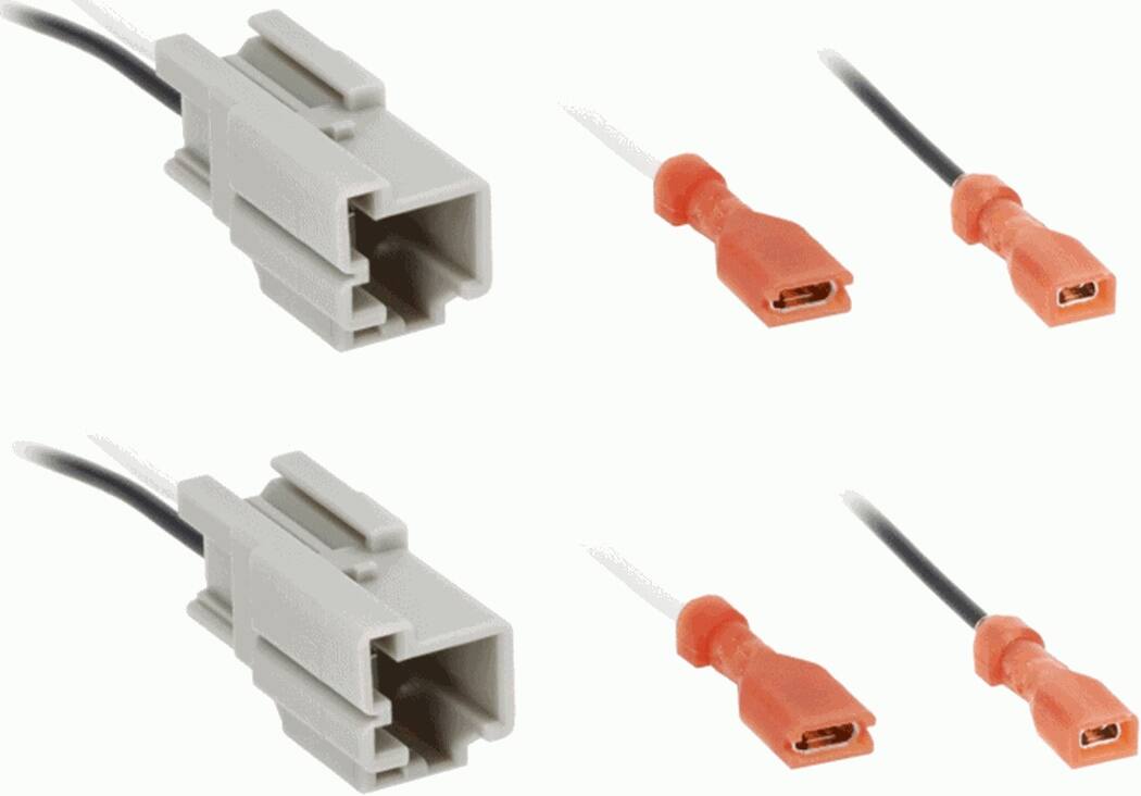 Angle. Metra - Tweeter Speaker Harness for Select 2016-2023 Volvo Vehicles (2-Pack) - Multi.