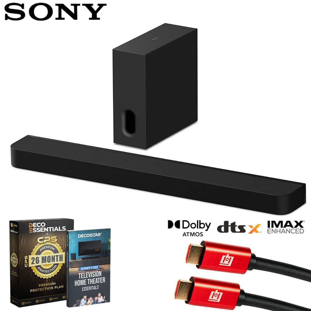 Sony - BRAVIA Theater Bar 7 + Sub 7, Dolby Atmos/DTS:X + 26 Month Extended Warranty Protection Bundle