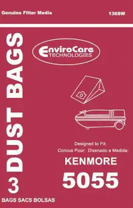 EnviroCare - Vacuum Bags Part #136SW 18 Pack
