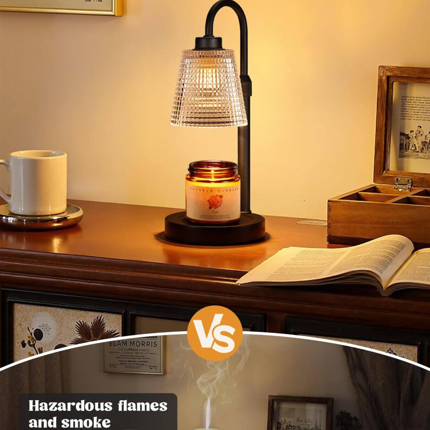 7765
SCENTED CANDLES
ELAM MORRIS HER CAMMENIENIER WARD DO MARCH -
VS
Hazardous flames and smoke
0%