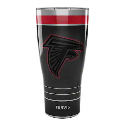 Front. Tervis - Atlanta Falcons 30oz. Night Game Stainless Steel Tumbler - Multicolor.