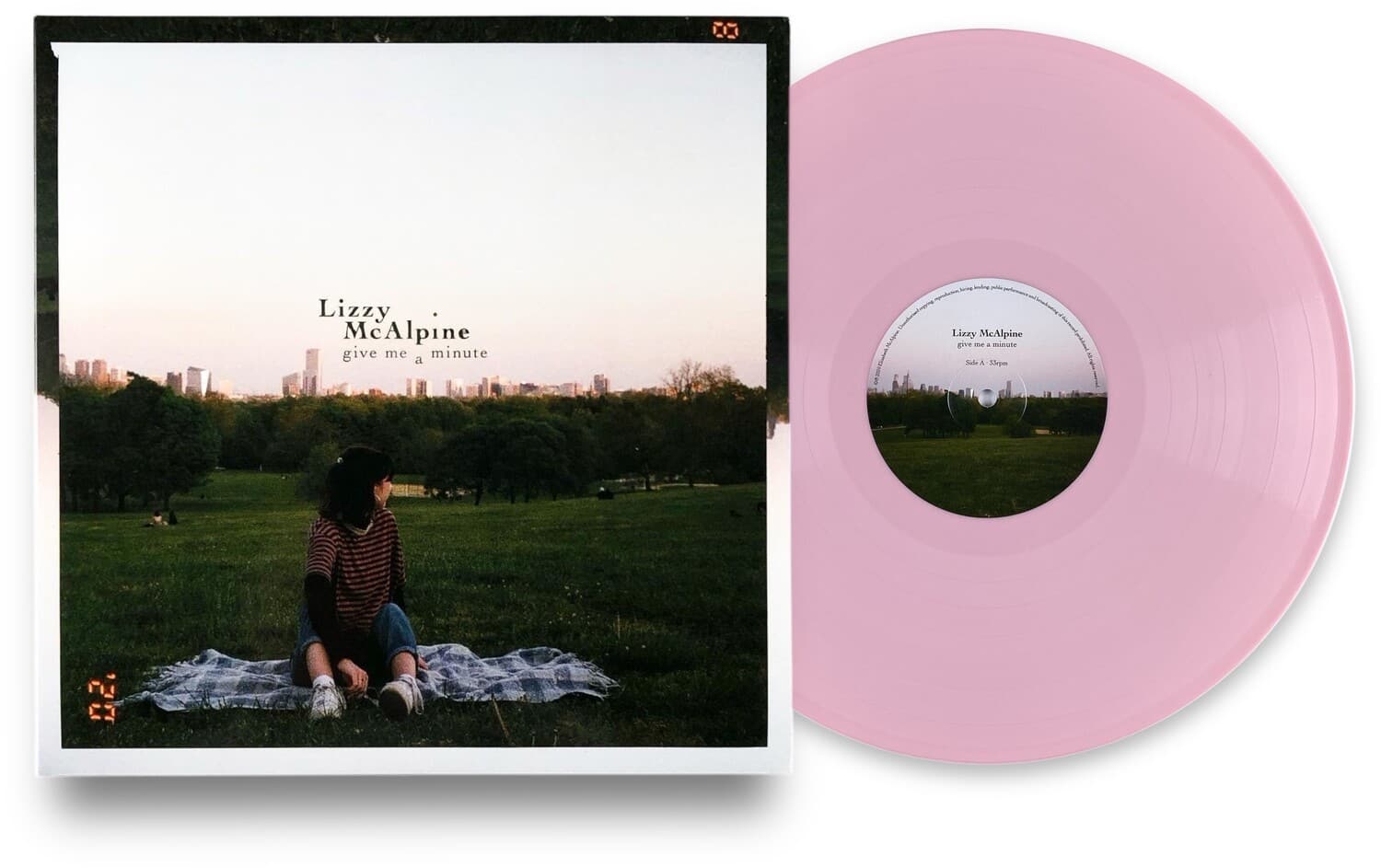 Lizzy McAlpine - Give Me a Minute - Pink   - VINYL LP price history on PriceWatchPro