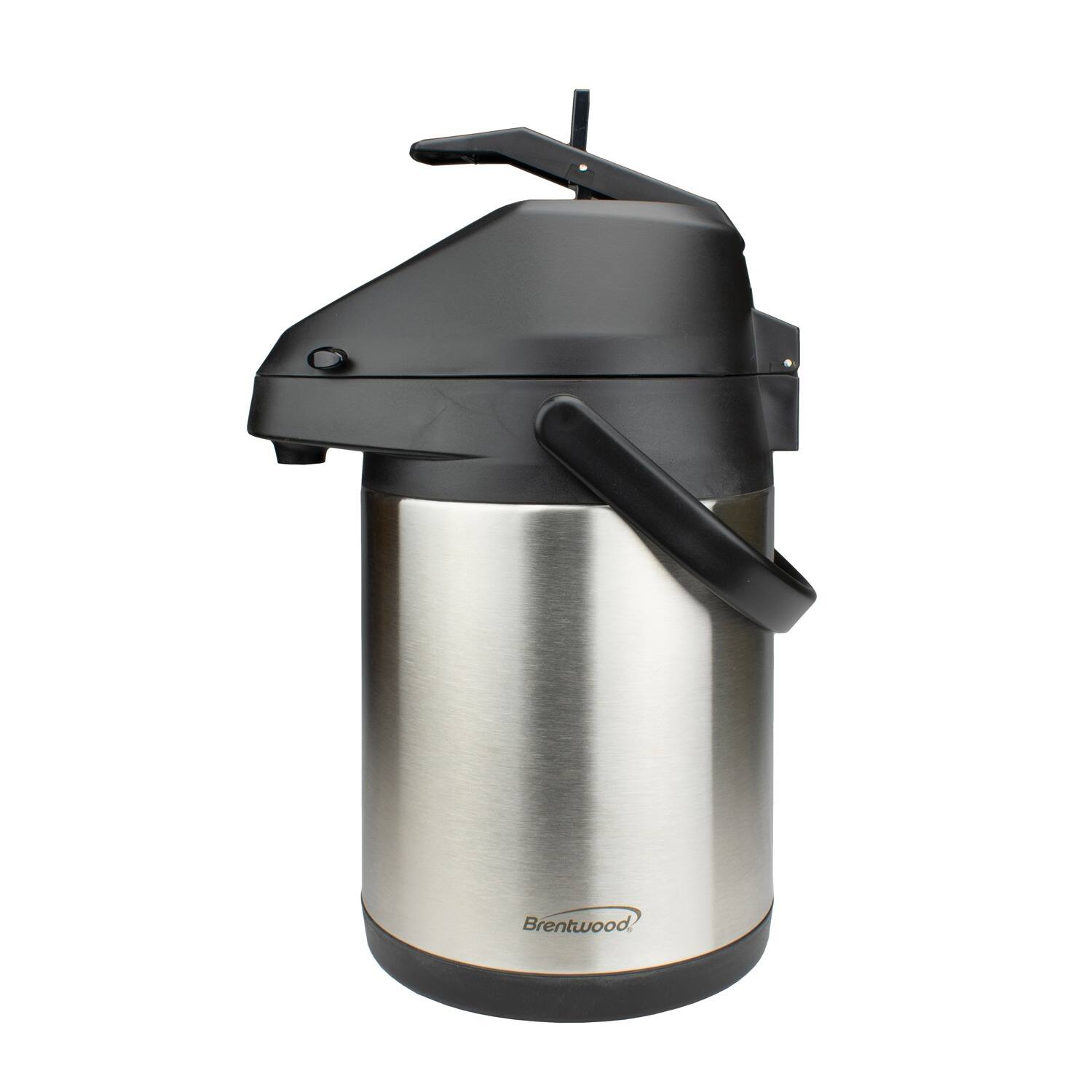 Alt View 1. Brentwood - Brentwood Ctsa-2500 Airpot Hot And Cold Drink Dispenser (2.5 L) - silver.