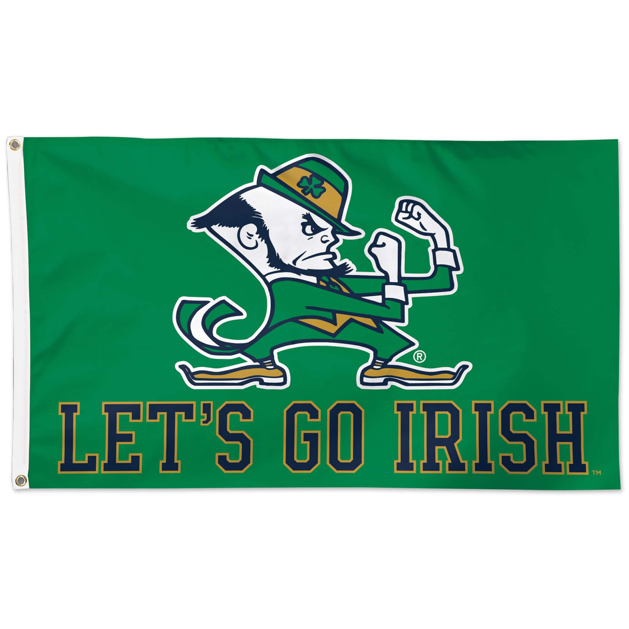 WinCraft - Notre Dame Fighting Irish 3' x 5' Mascot One-Sided Flag - Multicolor price history on PriceWatchPro