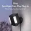 Ring Spotlight Cam Plus Plug-In Smart security at every corner.