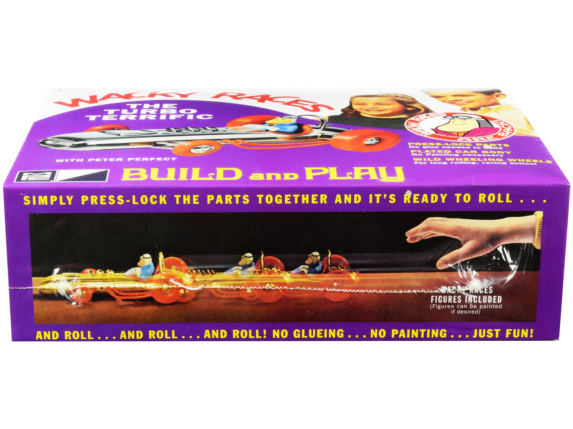 Skill 2 Snap Model Kit The Turbo Terrific with Peter Perfect Figurine ...