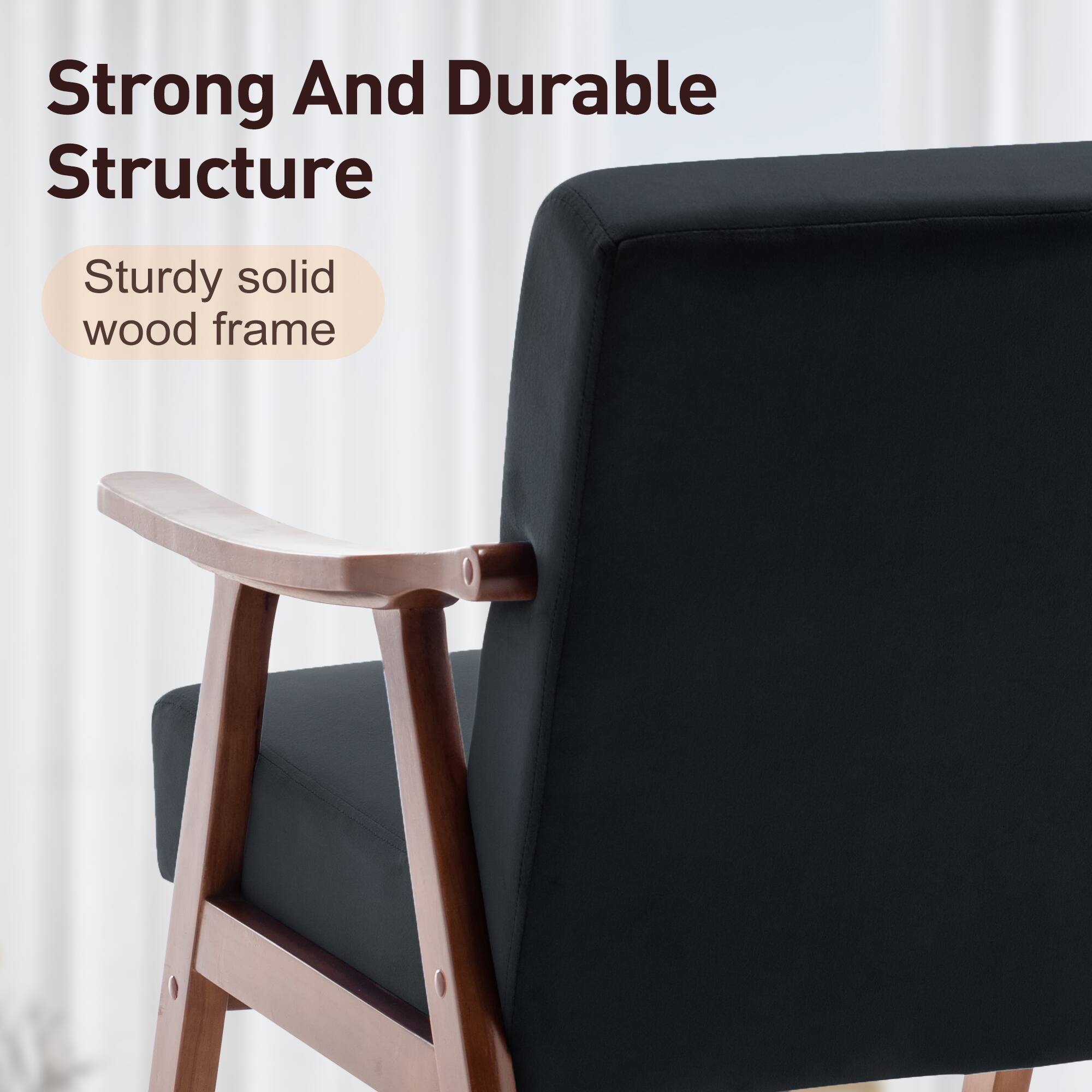 Strong And Durable Structure

Sturdy solid wood frame