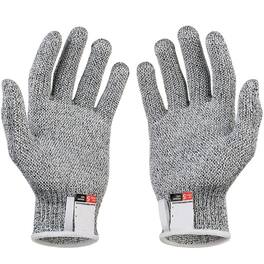 Kitcheniva - Cut Resistant Gloves 2 Pairs Anti-Cut Safety Gloves for Kitchen Butcher Use Medium