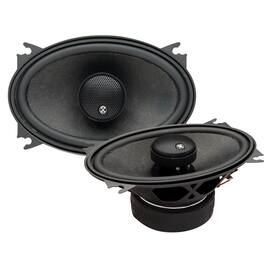 Powerbass - 2XL-463 - 4x6" Coaxial Speakers - Pair - Black/Gray