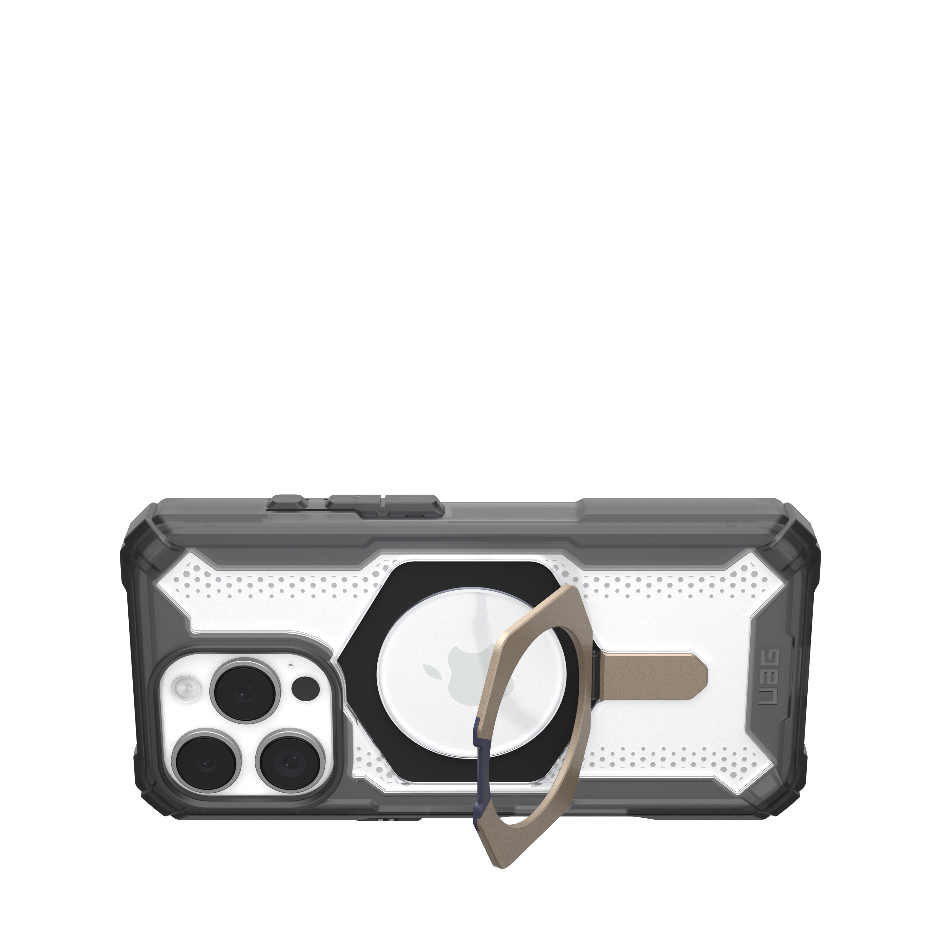 Alt View 1. UAG - Plasma XTE Series Case with Magsafe for Apple iPhone 16 Pro - Ash/Titanium.