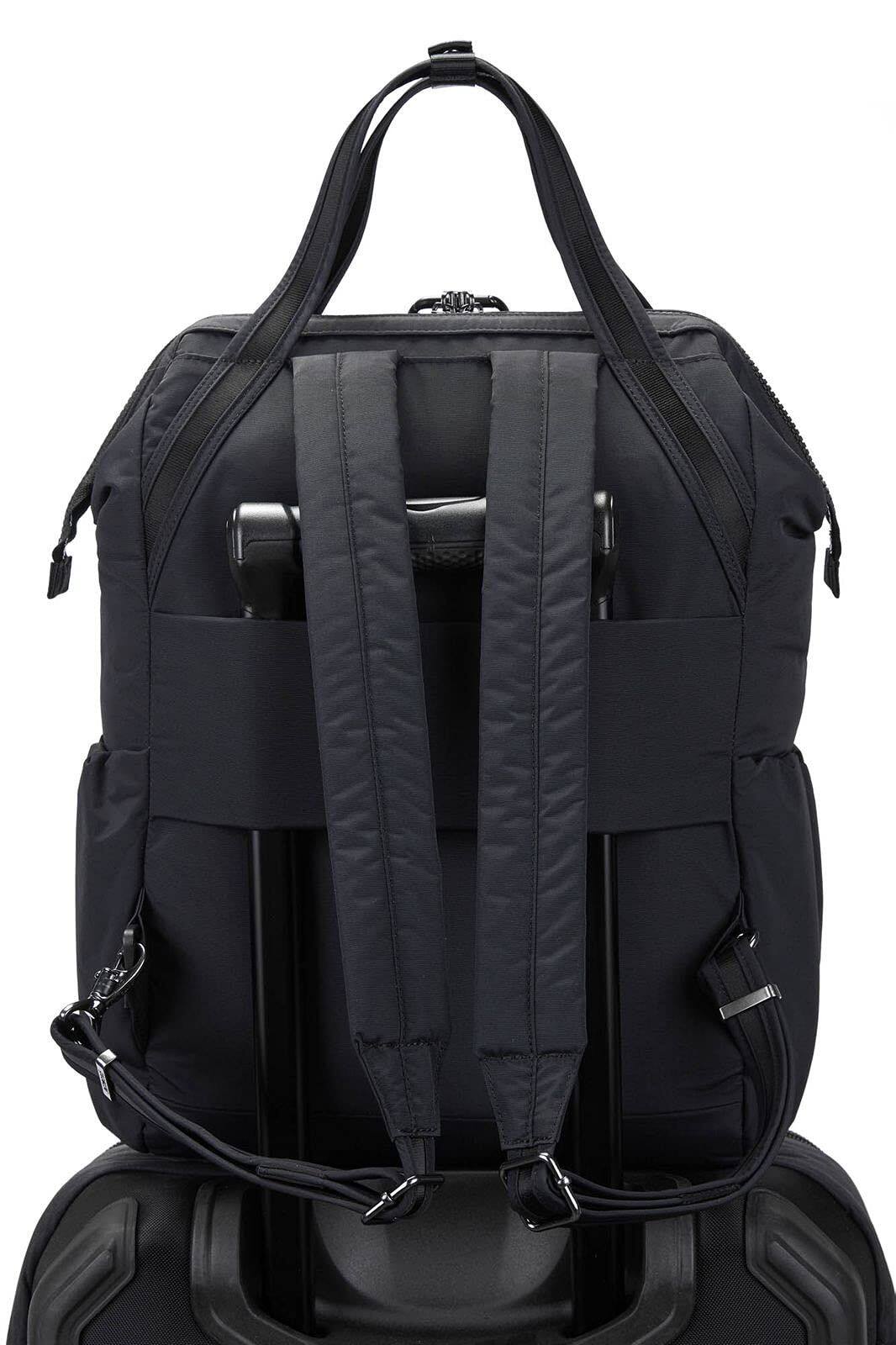 Alt View 1. Pacsafe - Pacsafe Citysafe CX backpack (Econyl Black) - Econyl Black.