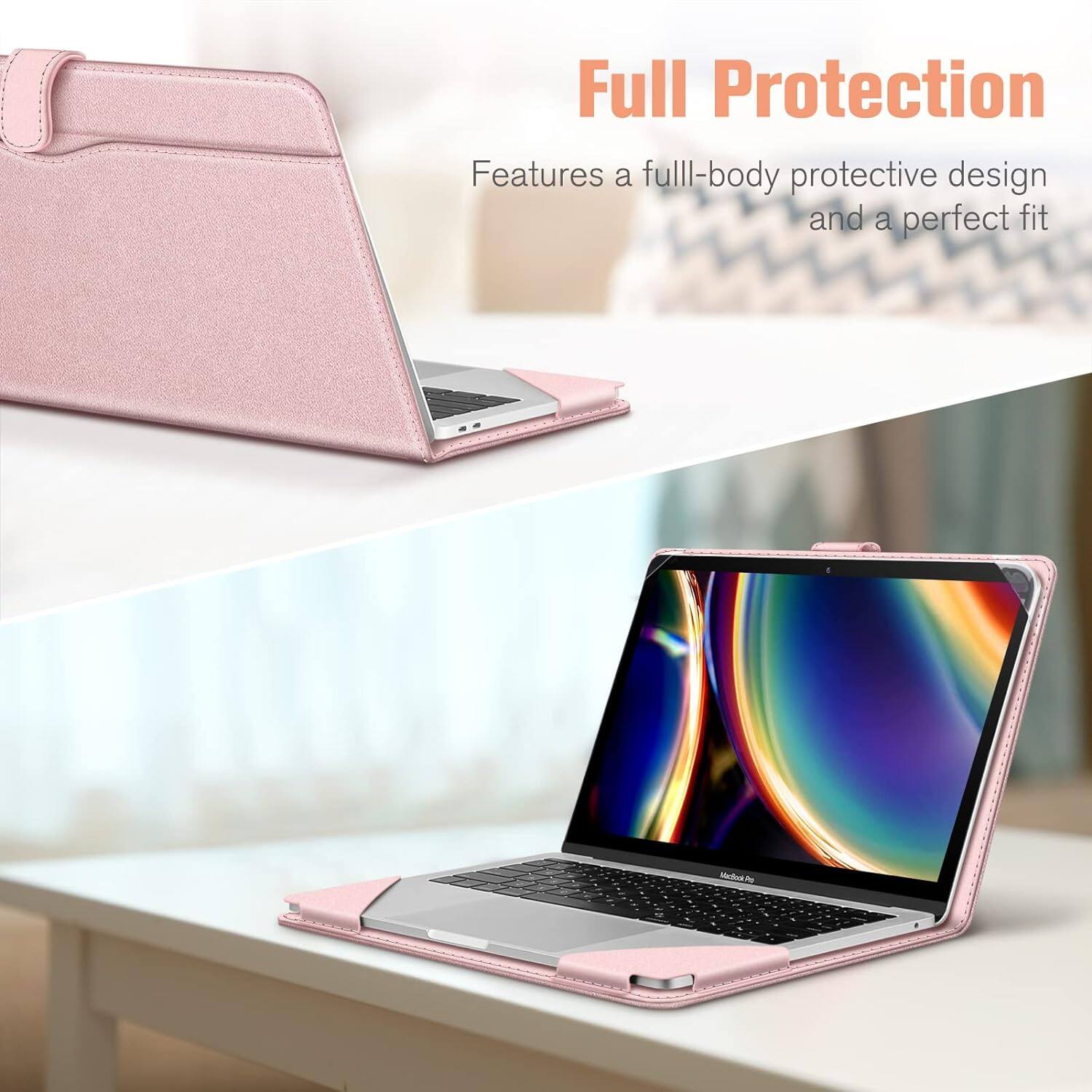 Full Protection  
Features a full-body protective design and a perfect fit