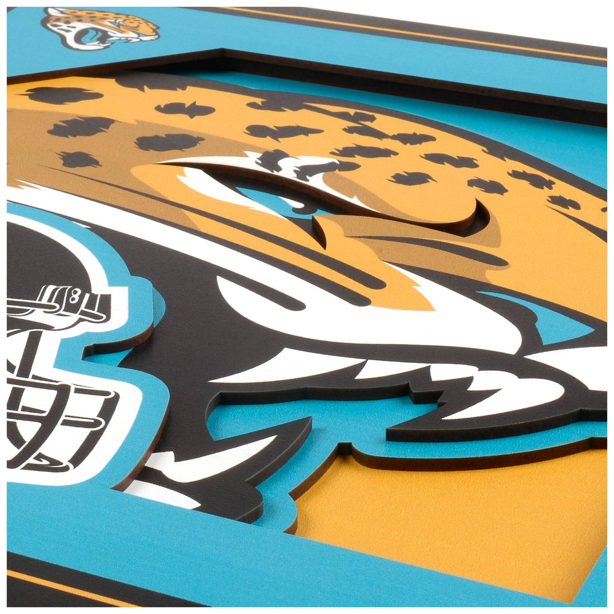 Alt View 1. YouTheFan - 12'' x 12'' 3D Logo Wall Art - Multicolor.