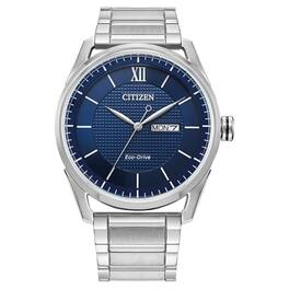 Citizen - Men's Eco-Drive Dial Watch - AW0081-54L - Blue