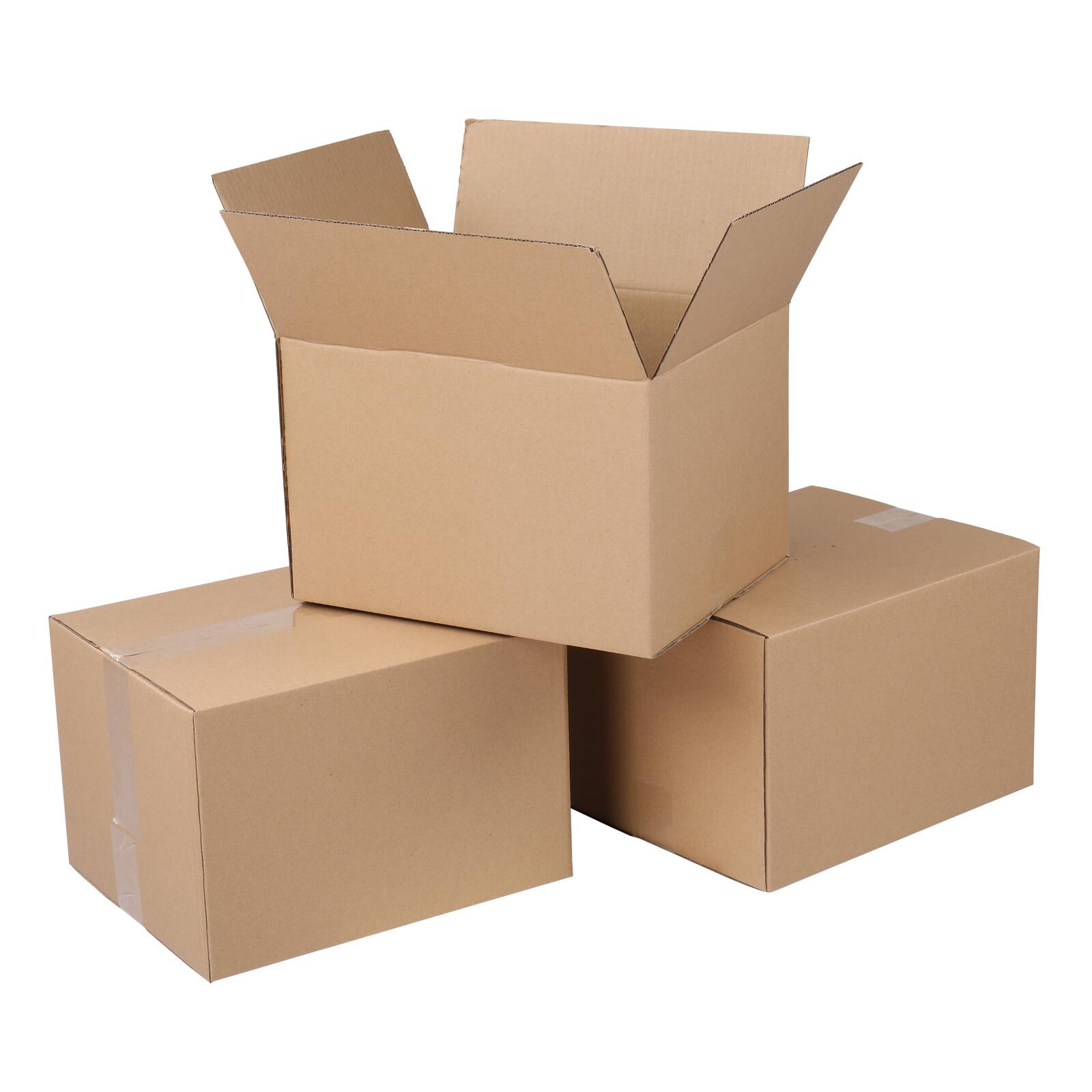 Alt View 10. Winado - 50 12x10x8 Shipping Boxs Packing Mailing Storage Corrugated Box 3 mm Thickness Recyclable Box for USPS, FedEx Shipping.