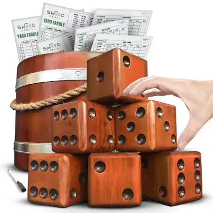 Sure, here is the corrected and grouped text from the image:
---
**SWOOC GAMES**
**YARD FARKLE**
**PLAYERS**
**#1** #2 #3 #4 #5
**Rounds**
**1** 2 3 4 5 6 7 8 9 10 11 12 13 14 15 16 17 18 19 20 21 22 23 24 25 26 27 28 29 30
**SCORE**
**TOTAL**
**YARDZEE**
**ONE** 100
**TWO** 200
**THREE** 300
**FOUR** 400
**FIVE** 500
**SIX** 600
**THREE OF A KIND** 1000
**FOUR OF A KIND** 2000
**YARDZEE** 1500
**FULL HOUSE** 250
**SMALL STRAIGHT** 300
**LARGE STRAIGHT** 400
**YAHTZEE** 500
**CHANCE** 100
**BONUS** 100
**TOTAL**
**SWOOC GAMES**
**YARD FARKLE**
**PLAYERS**
**#1** #2 #3 #4 #5
**Rounds**
**1** 2 3 4 5 6 7 8 9 10 11 12 13 14 15 16 17 18 19 20 21 22 23 24 25 26 27 28 29 30
**SCORE**
**TOTAL**
**YARDZEE**
**ONE** 100
**TWO** 200
**THREE** 300
**FOUR** 400
**FIVE** 500
**SIX** 600
**THREE OF A KIND** 1000
**FOUR OF A KIND** 2000
**YARD