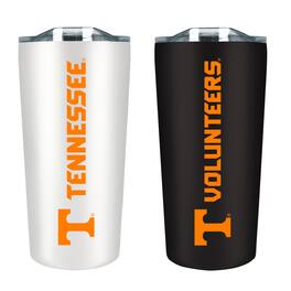 The Fanatic Group - Tennessee Volunteers 18oz. Soft Touch Tumbler Two-Piece Set - Multicolor