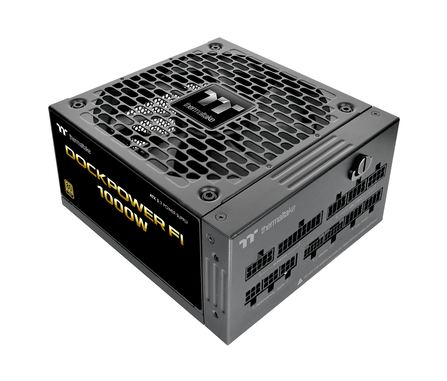 Thermaltake DOCKPOWER 80 XTA 3.1 1000W POWER SUPPLY FI

GRUTPCLE Thermaltake OPEN POWER (POTE SUPPLIES OTHER FROM 12-2019 CABLES FINAIX MODULAR ~ DOWN WW Day MM PERIPHERAL/SATA