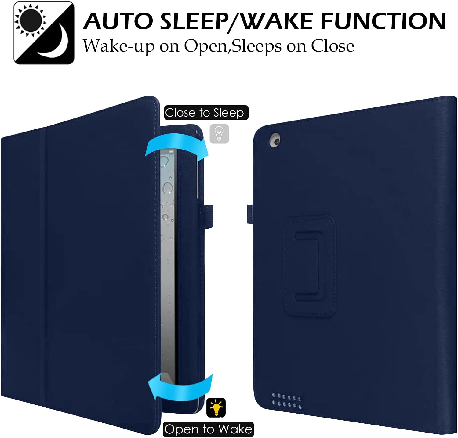 AUTO SLEEP/WAKE FUNCTION  
Wake-up on Open, Sleeps on Close  
Close to Sleep  
Open to Wake